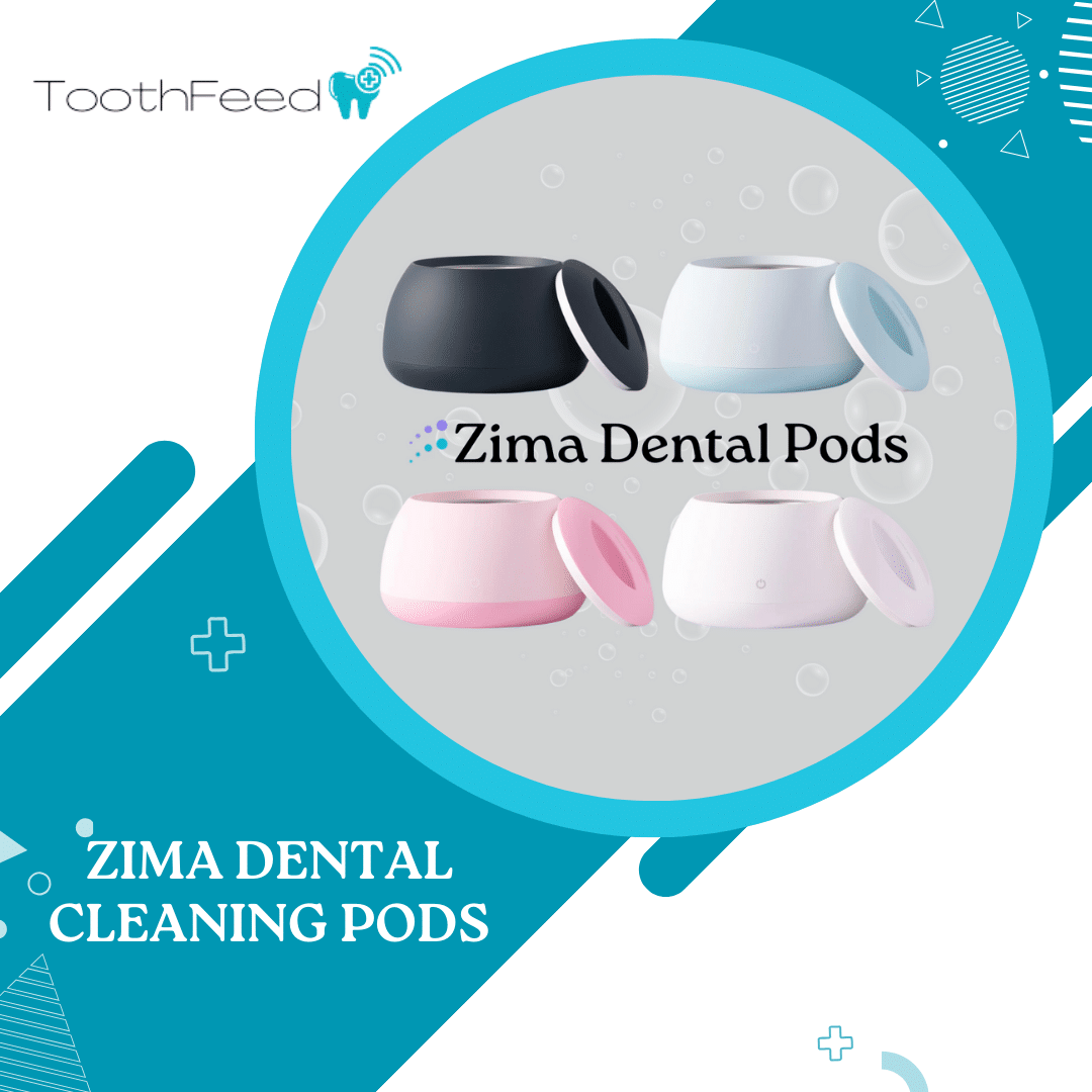 Zima Dental Pods Retainer Ultrasonic Cleaner Toothfeed 